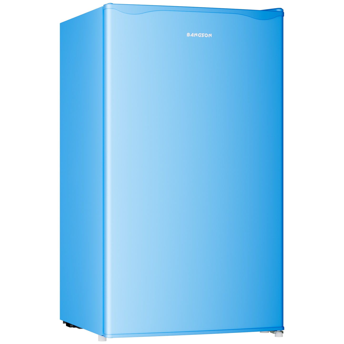 BANGSON Mini Fridge with Freezer, 3.2Cu.Ft, Blue