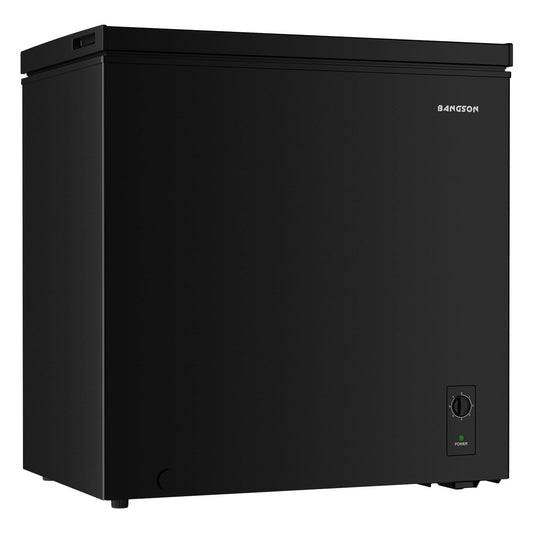BANGSON 7.1 Cu.Ft Chest Freezer for Apartment，Black