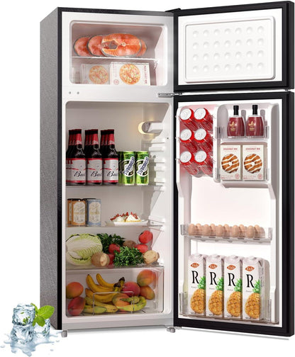 7.7 Cu.Ft 2 Doors Refrigerator with Freezer