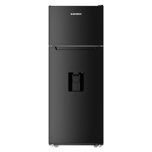 BANGSON 7.3 Cu.Ft Refrigerator with Freezer and Water Dispenser Black