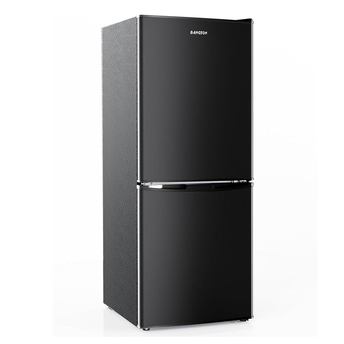 4.0 Cu.Ft Small Refrigerator with Freezer Silver