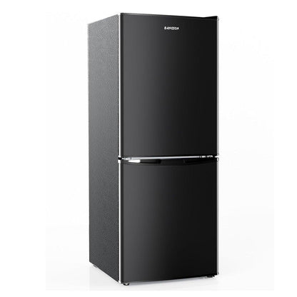 4.0 Cu.Ft Small Refrigerator with Freezer Silver