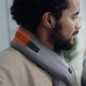 Heated Scarf, Neck Heating Pad, Rechargable Heated Neck Warmer with Power Bank, Cordless Thermal Neck Brace for Men and Women, Idea Gift for Family