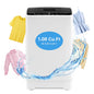 Bangson 1.08cu.ft Portable Washing Machine, Full-Automatic Compact Washer with 8 Programs & Drain Pump for Apartment, Dorm, Home