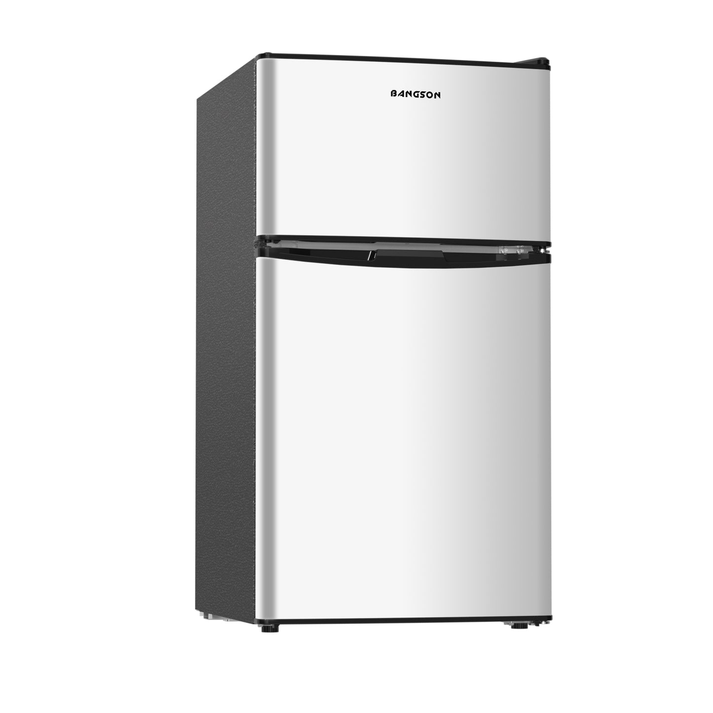 3.2 CU.FT 2 Door Small Refrigerator with Freezer ,Red