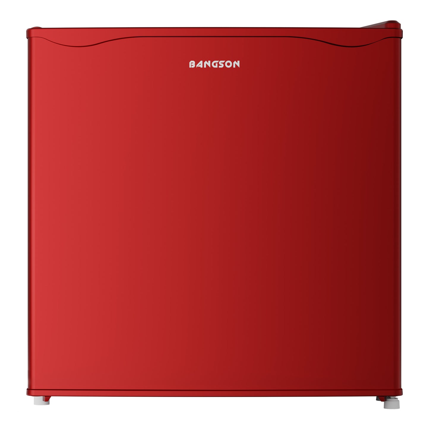 BANGSON 1.6 Cu.Ft Mini Fridge with Freezer,Red