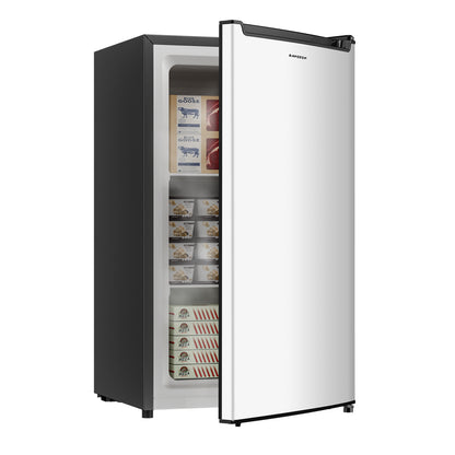 2.1 Cu.ft Upright Freezer silver