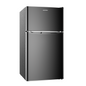 3.2 CU.FT 2 Door Small Refrigerator with Freezer ,Red